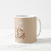 Crème Zoete Hert Koffiemok (Voorkant rechts)