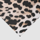 Crème Zwart Leopard Tissuepapier (Detail)