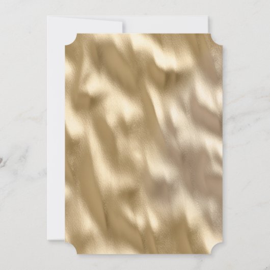 Crème Zwart Luipaard & Goud Kaart (Achterkant)