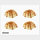 Crèmeaardappelpuree met jus rechthoekige sticker (Vel)