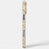 Crèmeachtig abstract zand onder water Case-Mate iPhone case (Achterkant / Rechts)