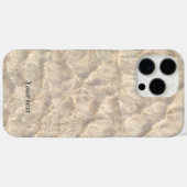 Crèmeachtig abstract zand onder water Case-Mate iPhone case (Achterkant (horizontaal))