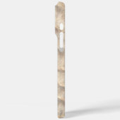 Crèmeachtig abstract zand onder water Case-Mate iPhone case (Achterkant / Links)