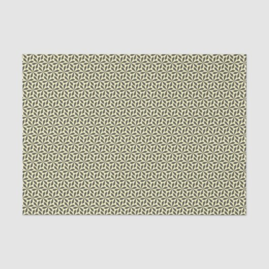 crèmegrijs patroon tissuepapier (Voorkant)