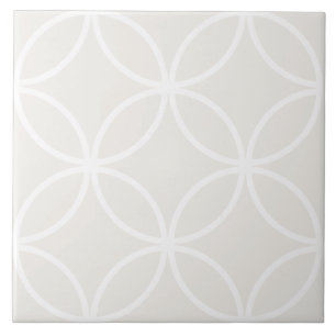 Crèmekleurige en witte bloemblaadjes vormen een ru tegeltje