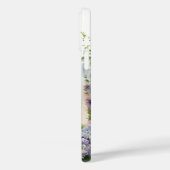 CRÈMEKLEURIGE POMERAANSE HOND IN WILDE BLOEMEN Case-Mate iPhone CASE (Achterkant / Links)