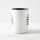 Crèmes, kreunen en koffie grappig mok (Midden)