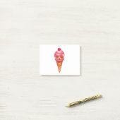 crèmeschuim post-it® notes (Op bureau)