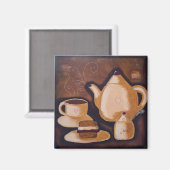 Crèmethee Magneet (Voorkant / Achterkant)