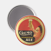 Cremo Brewing Co. Sparkling Ale Magnet (Voorkant / Achterkant)