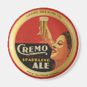 Cremo Brewing Co. Sparkling Ale Magnet (Voorkant)