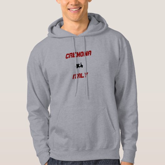 Cremona, Italiaanse scooter Hoodie (Voorkant)
