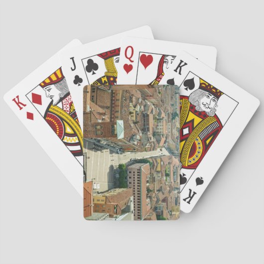 Cremona, Italië Pokerkaarten (Achterkant)