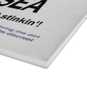 Crenshaw Bros Begrafenis bij Zee Promo Merch Snijplank (Hoek)