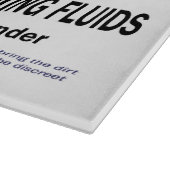 Crenshaw Bros Geparfumeerde Embalming Fluid Promo Snijplank (Hoek)