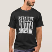 Crenshaw - STRAIGHT OUTTA CRENSHAW T-shirt (Voorkant)