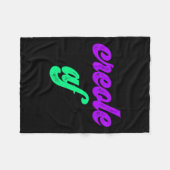 Creole Af Mardi Gras Louisiana Pride Gift T-shirt Fleece Deken (Voorkant (Horizontaal))