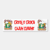 CREOLE-CROC BUMPERSTICKER (Voorkant)