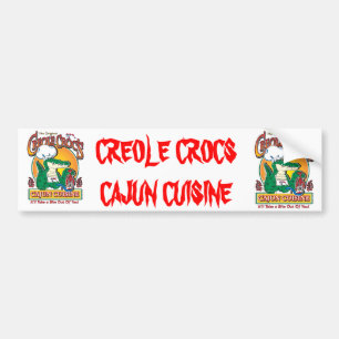 CREOLE-CROC BUMPERSTICKER