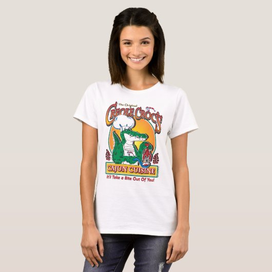 CREOLE-CROC T-SHIRT (Voorkant volledig)