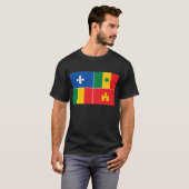 Creole Flag T-shirt (Voorkant volledig)