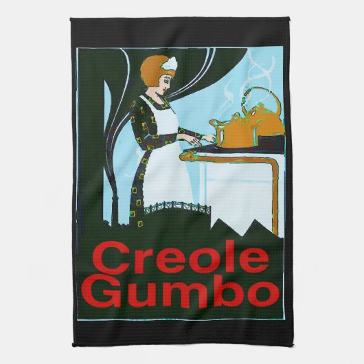 Creole Gumbo Cook Theedoek (Verticaal)