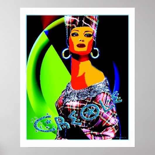 Creole Lady Poster (Voorkant)