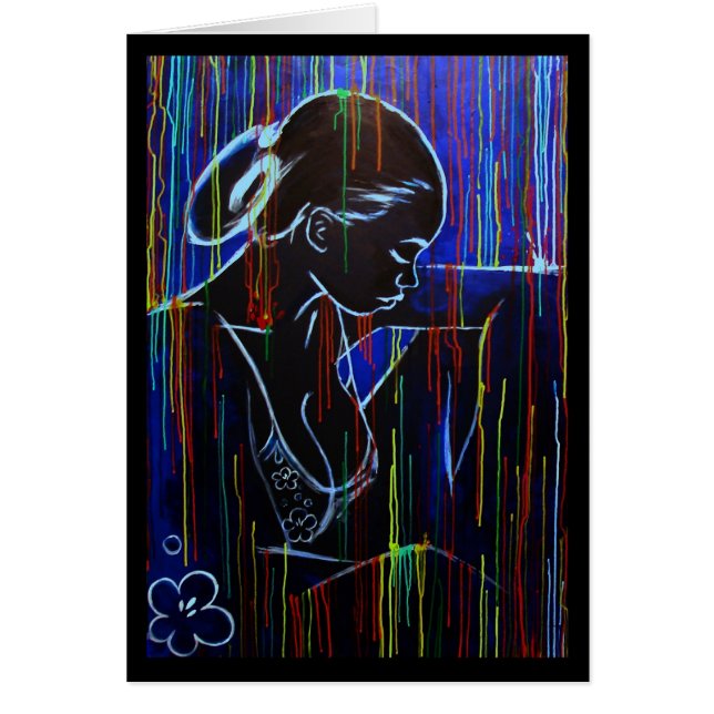 Creole Rain - Blauw (Voorkant)