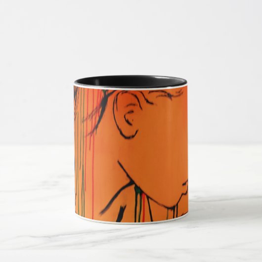 Creole Rain - Geel II Mok (Midden)