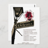 Creole Spice Mix Recipe | BRIEFKAART (Voorkant / Achterkant)