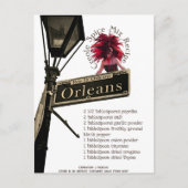 Creole Spice Mix Recipe | BRIEFKAART (Voorkant)