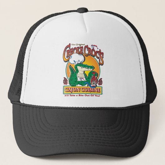 CREOOL-KROKODILLEN TRUCKER PET (Voorkant)