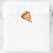 Crêpe Happens Pun Vierkante Sticker (Tas)