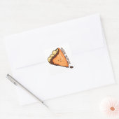 Crêpe Happens Pun Vierkante Sticker (Envelop)