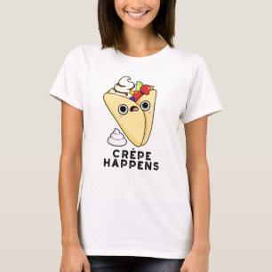 Crepe is er grappig van t-shirt