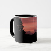 Crepe Myrtle en Sunset Mok (Voorkant links)