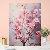 Crepe Myrtle - Impasto Floral Acryl Bord (Huwelijk)