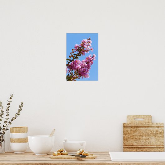 Crepe myrtle poster (Keuken)