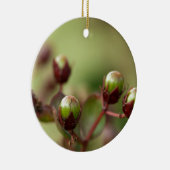 Crepe Myrtle Seed Pods Keramisch Ornament (Rechts)
