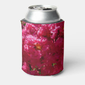 Crepe Myrtle Tree Magenta Floral Blikjeskoeler (Blikje Achterkant)