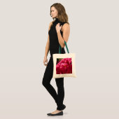 Crepe Myrtle Tree Magenta Floral Tote Bag (Voorkant (model))