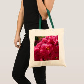 Crepe Myrtle Tree Magenta Floral Tote Bag (Voorkant (product))