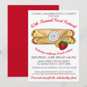 Crêpe Pancake Frankrijk Festival Crepes Kaart (Voorkant / Achterkant)