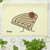 Crepe pasty Strawberry dessert chocolade Franse Theedoek (Gevouwen)