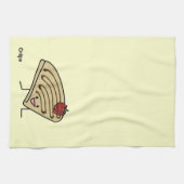 Crepe pasty Strawberry dessert chocolade Franse Theedoek (Horizontaal)