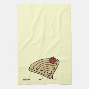 Crepe pasty Strawberry dessert chocolade Franse Theedoek