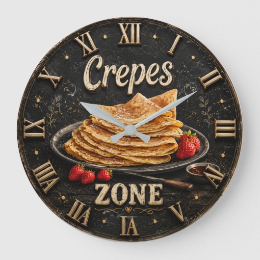 Crepes Rustic Breakfast & Brunch Gift Grote Klok (Voorkant)