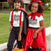 Crepping It Real Halloween Retro Design Tri-Blend Shirt