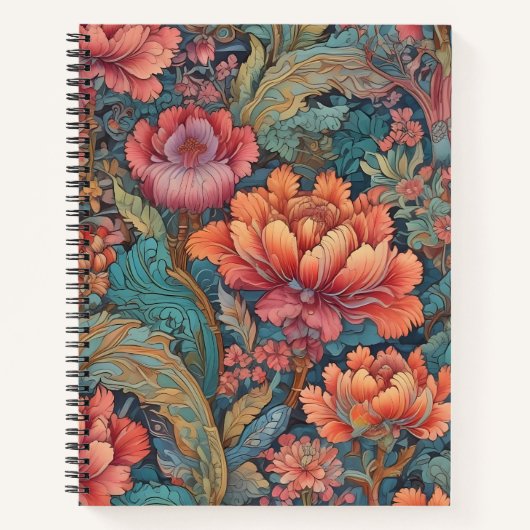 Crepúsculo Florido Notitieboek (Voorkant)