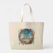 Cres  grote tote bag (Achterkant)